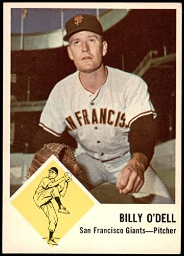 1963 Fleer 66 Billy O'DELL San Francisco Devleri (Beyzbol Kartı) ESKİ / MT Devleri