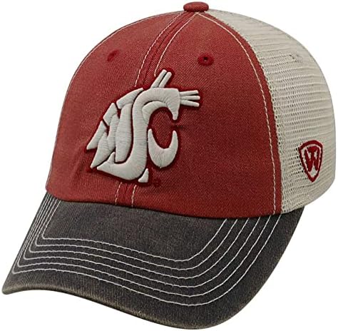 Dünyanın en iyisi NCAA Gençlik Rahat Uyum Ayarlanabilir Örgü Offroad Şapka Takımı Renk Simgesi Şapka