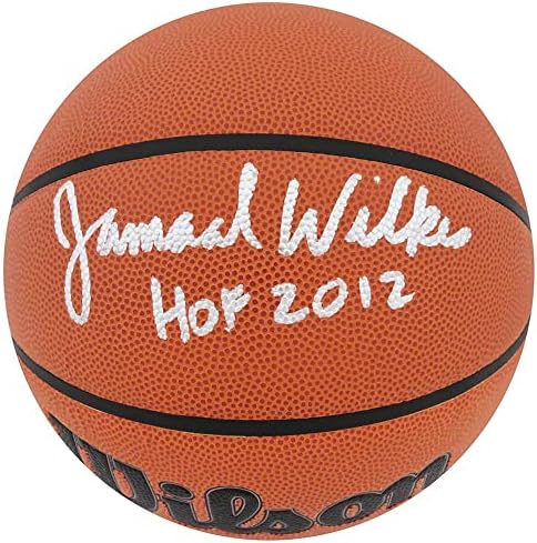 Jamaal Wilkes, Wilson Indoor/Outdoor NBA Basketbolunu HOF 2012 ile İmzaladı - İmzalı Basketbollar
