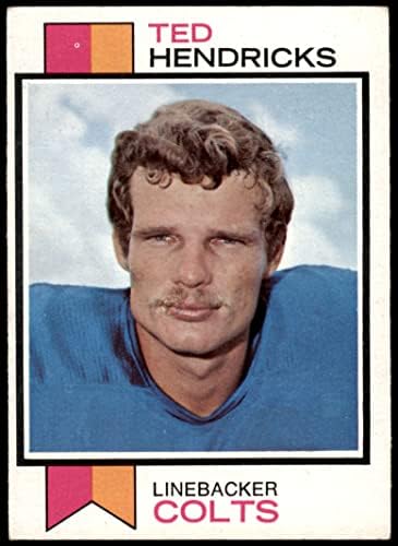 1973 Topps 430 Ted Hendricks Baltimore Colts (Futbol Kartı) ESKİ Colts Miami (FL)