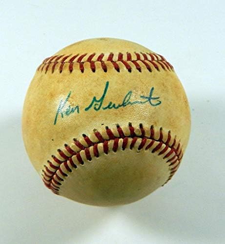 Ken Gerhart İmzalı Resmi Rawlings Amerikan Beyzbol Ligi Otomatik DP03728 İmzalı Beyzbol Topları