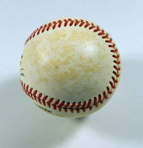 Tracy Jones İmzaladı Rawlings Ulusal Beyzbol Ligi Otomatik İmzalı Beyzbol Topları