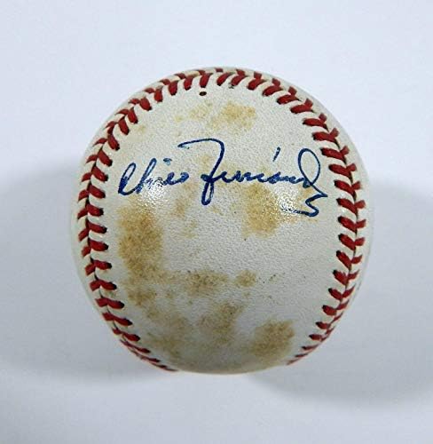 Chico Fernandez Resmi İmzaladı Rawlings Ulusal Beyzbol Ligi Otomatik İmzalı Beyzbol Topları