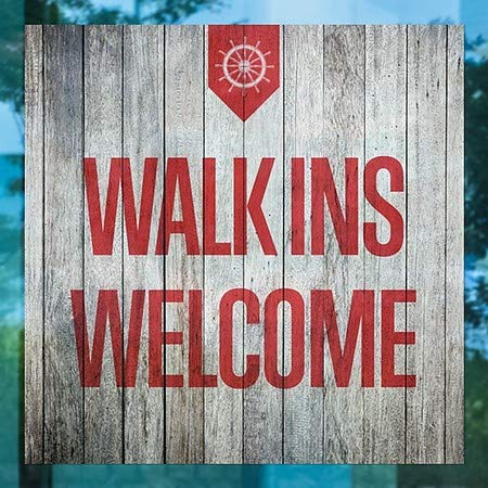CGSıgnLab / Walk Ins Welcome-Deniz Ahşabı Pencere Kaplaması / 5 x5