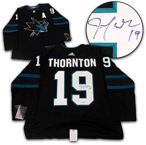 Joe Thornton San Jose Sharks, Alternatif Adidas Forması İmzaladı-İmzalı NHL Formaları