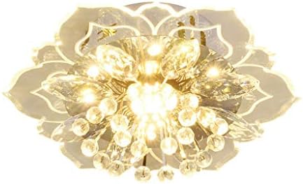 CXDTBH LED Kristal cam tavan ışığı Çiçek Şekli Renkli Tavan lamba ışığı Otel için Oturma Odası Koridor Koridor ( Renk