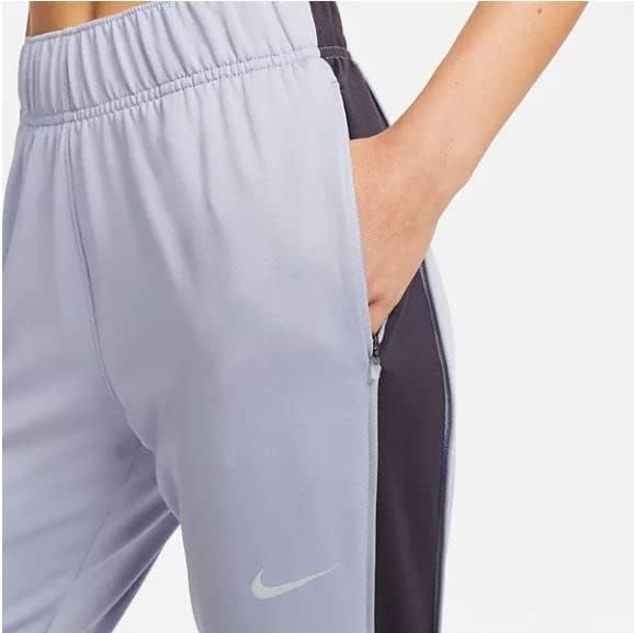 Nike Therma-FİT Temel Kadın Koşu Tayt Pantolon (Orta, Indigo Haze Mağarası Mor)