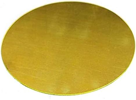 HUİLUN Pirinç Levha Pirinç Disk Levha Daire Plaka Dairesel Yuvarlak H62 Bakır CNC Metal İşleme Kesim Hammadde Kalınlığı
