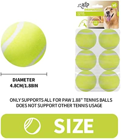Tüm Paws için Mini Tenis Topları Küçük Köpekler için Mini Tenis Topları Hyperfetch Ultimate Atma Oyuncak (2 inç)