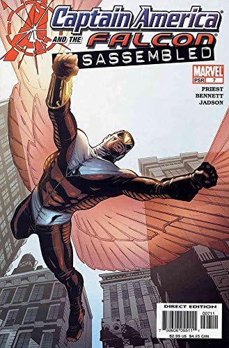 Kaptan Amerika ve Şahin 7 VF; Marvel çizgi romanı / Christopher Priest