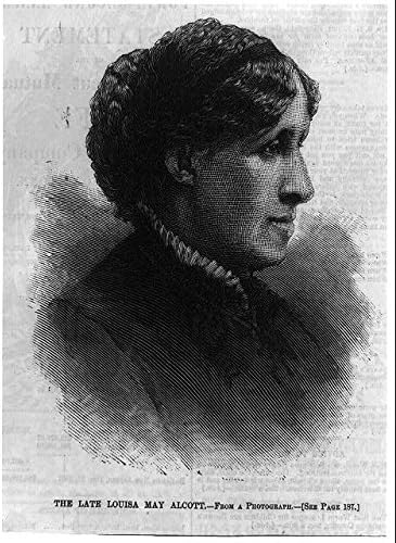 Tarihsel Bulgular Fotoğraf: Merhum Louisa May Alcott, 1832-1888, Amerikalı Romancı, Küçük Kadınlar'ın Yazarı