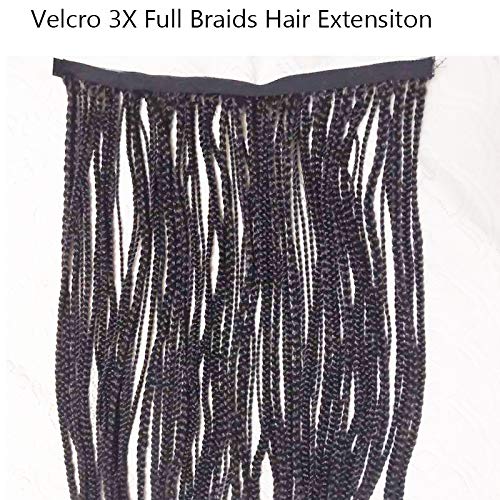 Ekli kutu örgüler saç uzatma ile BENEFLY sıcak yumuşak streç kablo örgü bere şapka (siyah örgüler ile haki bere)