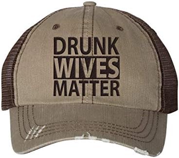 Trenz Gömlek Şirketi kadın İşlemeli Sarhoş Eşleri Madde Sıkıntılı beyzbol Şapkası
