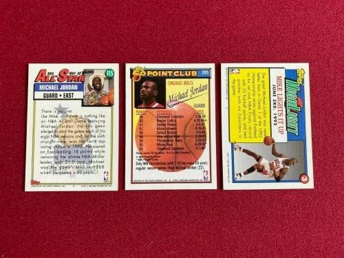 Michael Jordan, Ticari Kart Koleksiyonu - (3) Kartlar (Kıt/Eski) - İmzasız Basketbol Kartları