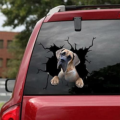 Meme Büyük Dane Sticker Köpekler Çıkartması Araba Çatlak Pencere Dizüstü