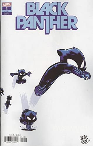 Kara Panter (7. Seri) 2B VF/NM ; Marvel çizgi romanı / 199 Skottie Young