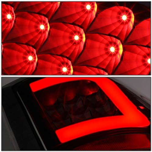 4 Adet 3D LED C tarzı ışık çubuğu arka park lambaları fren lambaları ve Dörtlü farlar Dodge Ram 1500 2500 3500 09-17