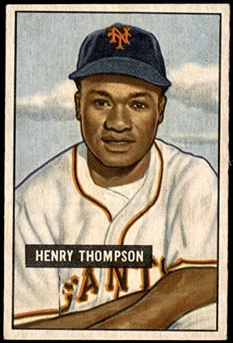 1951 Okçu 89 Hank Thompson New York Giants (Beyzbol Kartı) ESKİ / MT Giants