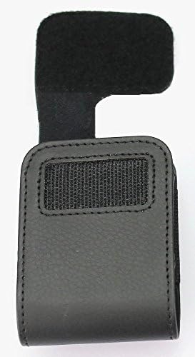 Animas Corp OneTouch Ping Pompası için Kemer Klipsli Premium Klasik Stil Cırt Cırt Kılıfı (Siyah/Dikey/1)