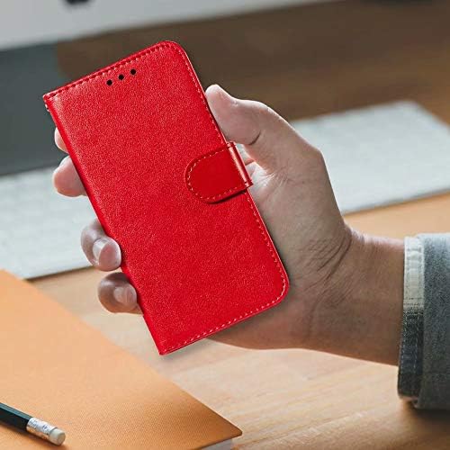 FlipBird Cüzdan Kılıf ile Uyumlu LG K61 PU Manyetik deri cüzdan telefon kılıfı ile kart tutucu/Kickstand/Kordon Kapak