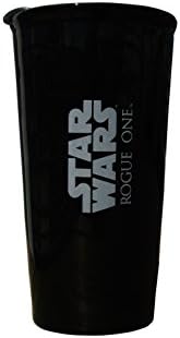 Koleksiyon Star Wars Rogue One Plastik Kapaklı Seyahat Kupası-Sıcak Kahve, Çay, Kakao için Seramik Kap-Death Trooper