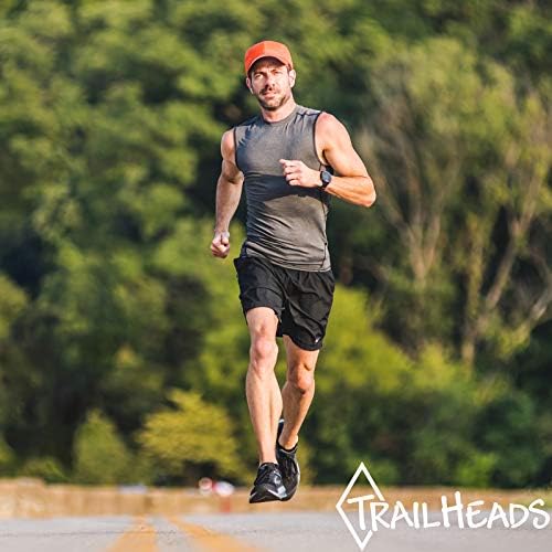 TrailHeads Yarış Günü Performans Koşu Şapka / Hafif, Hızlı Kuru, Spor Kap Erkekler için