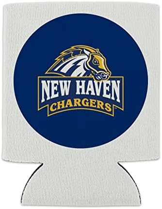 New Haven Birincil Logo Can Soğutucu-İçecek Kılıfı Hugger Katlanabilir İzolatör-İçecek Yalıtımlı Tutucu