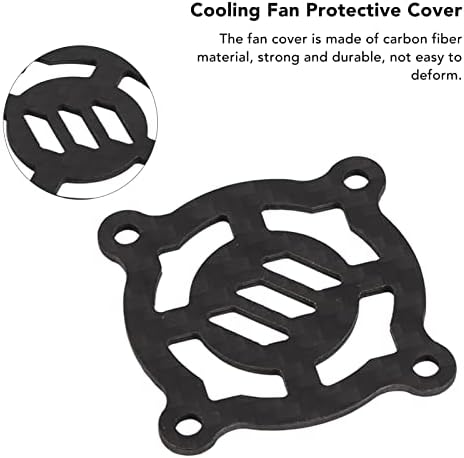 Alomejor RC Model Soğutma fan kapağı Karbon Fiber Soğutma Fan kapağı Elektrik Motoru Soğutma Fanı koruma kapağı 40mm