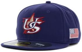 Dünya Beyzbol Klasiği 2013 Amerika Birleşik Devletleri Resmi Saha İçi 5950 Gömme Şapka, Mavi