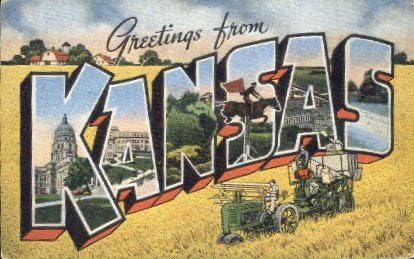 Selamlar, Kansas, Kartpostal