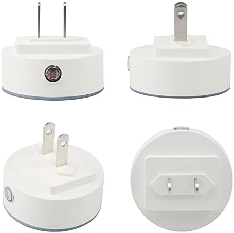 2 Paket Plug-in Gece Lambası LED Gece Lambası Alacakaranlıktan Şafağa Sensörü Çocuk Odası, Kreş, Mutfak, Koridor Elle