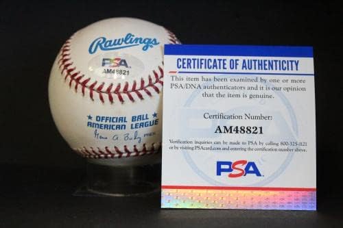 Kaz Gossage İmzalı Beyzbol İmzası Otomatik PSA / DNA AM48821 - İmzalı Beyzbol Topları