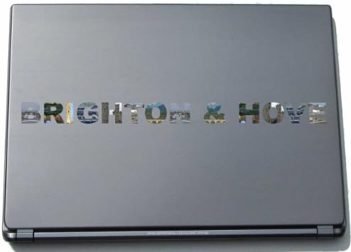 Brighton & Hove Dizüstü Bilgisayar Etiketi Dizüstü Bilgisayar Kaplaması 290 mm, nişangahlı