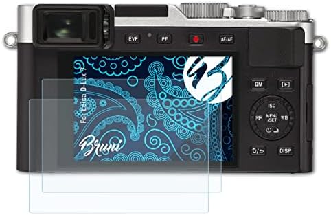 Bruni Ekran Koruyucu ile Uyumlu Leica D-Lux 7 Koruyucu Film, Kristal Berraklığında koruyucu film (2X)
