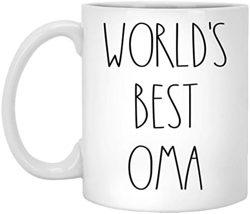 Jenerik Dünyanın En İyi Oma Kupası / Oma Rae Dunn Tarzı Kahve Fincanı / Rae Dunn Inspired / Gelmiş Geçmiş En iyi Oma
