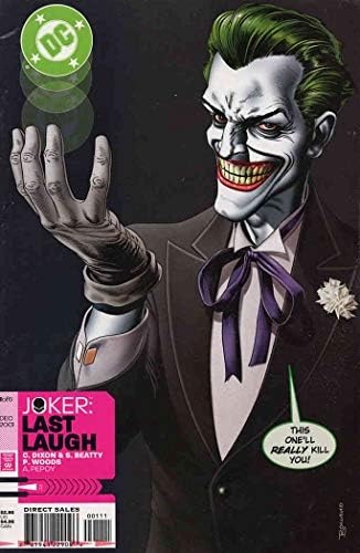 Joker: Son Kahkaha 1 VF / NM; DC çizgi roman