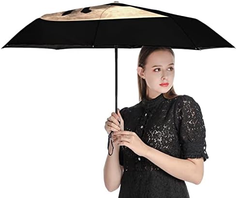 Unicorn Dolunay 3 Kat Seyahat Şemsiye Anti-UV Rüzgar Geçirmez Şemsiye Moda Otomatik Açık Şemsiye