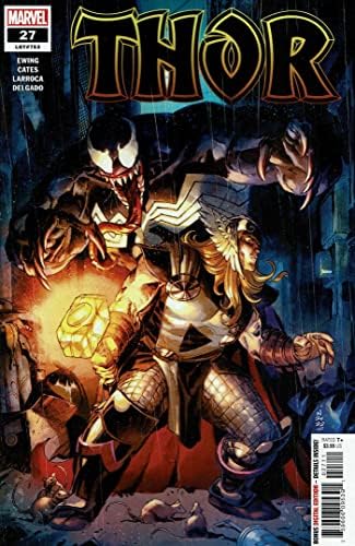 Thor (6. Seri) 27 VF / NM ; Marvel çizgi romanı / 753 Venom Donny Cates