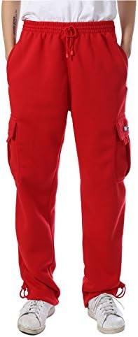 JD Giyim Erkek Düzenli Fit Premium Polar Kargo Pantolon