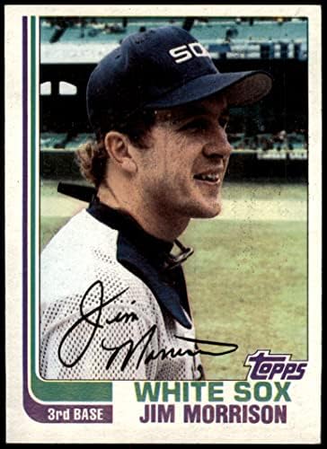 1982 Topps 654 Jim Morrison Chicago White Sox (Beyzbol Kartı) ESKİ / MT White Sox