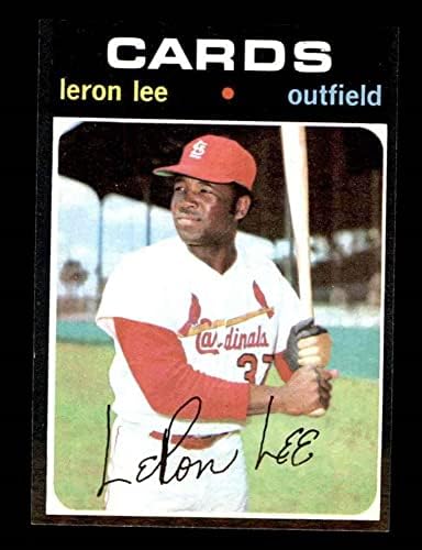 1971 Topps 521 Leron Lee St. Louis Kardinalleri (Beyzbol Kartı) NM Kardinalleri