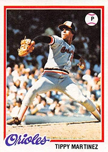 1978 Topps 393 Tippy Martinez Baltimore Orioles MLB Beyzbol Kartı ESKİ Mükemmel