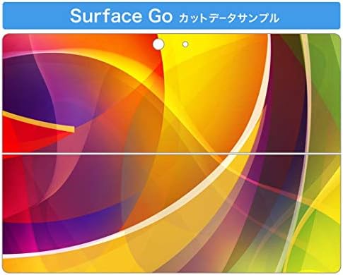 ıgstıcker Çıkartması Kapak Microsoft Surface Go/Go 2 Ultra İnce Koruyucu Vücut Sticker Skins 002117 Renkli Basit