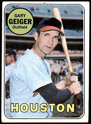 1969 Topps 278 Gary Geiger Houston Astros (Beyzbol Kartı) VG Astros