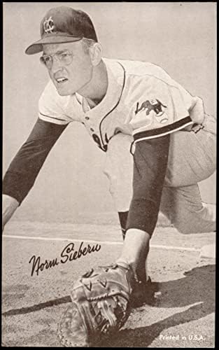 1947 Sergiler Norm Siebern Philadelphia Atletizm (Beyzbol Kartı) VG / EX Atletizm