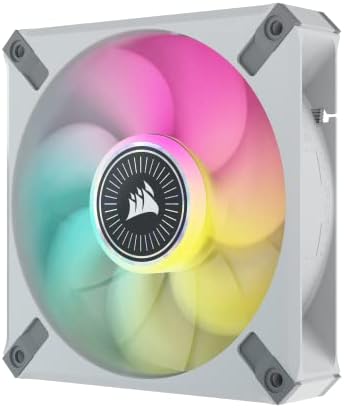 CORSAIR ML120 RGB ELİTE, Hava Kılavuzlu 120mm Manyetik Kaldırma RGB Fan, Aydınlatma Düğümü ÇEKİRDEKLİ 3'lü Paket -
