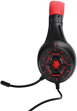 Pomya YYOYY Kablolu Gaming Headset, Stereo Aşırı Kulak Kulaklıklar, Ses Ayarı ile, PS4 Bilgisayar için, Nefes Herşey