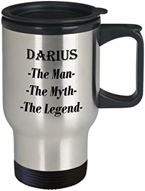 Darius - adam efsane efsane harika kahve kupa hediye-14oz seyahat kupa