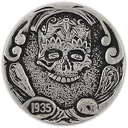Derin Oyma Kabartmalı 1935 ABD Shantou Sikke Mikro CollectionCoin Koleksiyonu hatıra parası