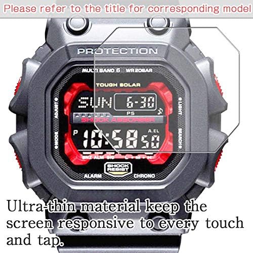 Puccy 3 Paket Ekran Koruyucu Film ile uyumlu CASİO GW9400 - 1 GW - 9400 Serisi TPU Koruma akıllı saat Smartwatch(